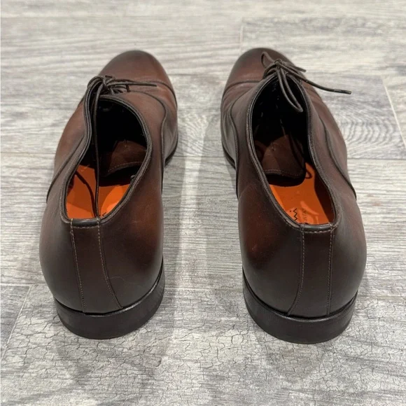 Vtg Salvatore Ferragamo “Varo”‎ mahogany/brown slip on loafers on original box NEW MENS MEDIUM - TCU Horned Frogs Shirt NCAA Football Nike  main image 4